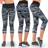 Laufhose Damen 3/4 Marmor
